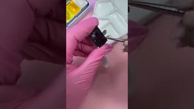 Акварель на ногтях. Часть 1 смотреть онлайн