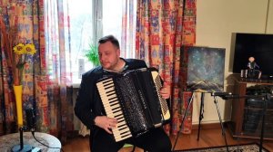 Московские Окна! Джазовая фантазия на тему Т.Хренникова. Михаил Шостак – аккордеон
