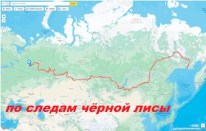 Мотопутешествие "По следам чёрной лисы"