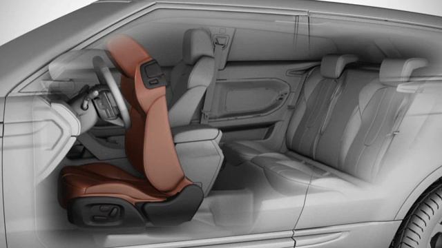 Range Rover Evoque | 12 модельного года: доступ на задние сиденье версии в кузове купе смотреть онлайн