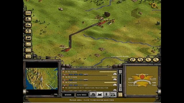 Railroad Tycoon II [HD] [ENGLISH] Walkthrough Mission #3 Bridging a Nation Part #1/2 смотреть онлайн