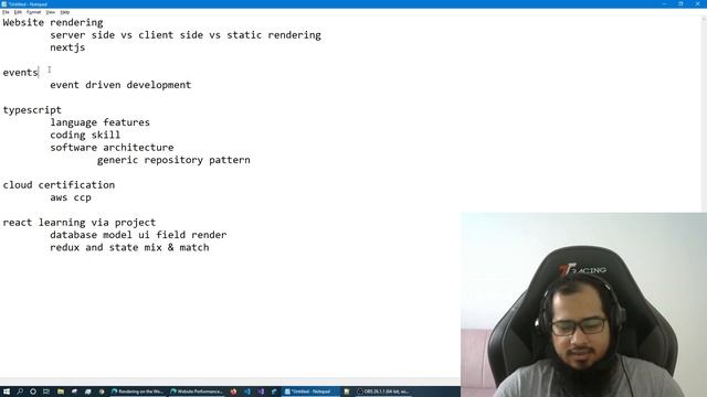 Work update 009 : Website rendering, Event handler, TypeScript, React, CCP and Upcoming video serie смотреть онлайн