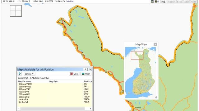 OziExplorer - навигация по карте смотреть онлайн