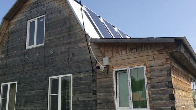 Автономное электроснабжение дома. Солнечные батареи.