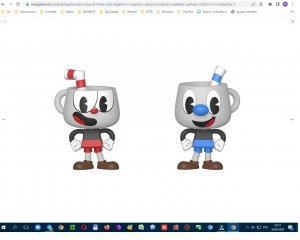 Однажды Кружик и Чашек ( cuphead & mugman fan edition cover)