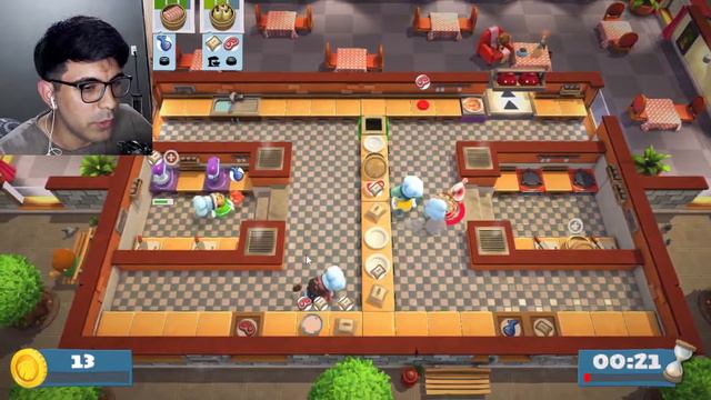 🔵 el juego MULTIJUGADOR MAS FAMOSO | overcooked 2 cooperativo смотреть онлайн