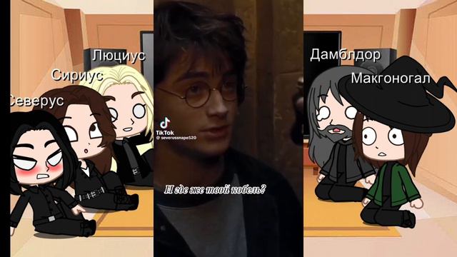 Реакция персонажей из гарри поттера на Северуса и Т/и. 3 часть) смотреть онлайн