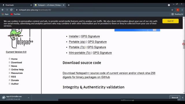 How to install and Download notepad++2021