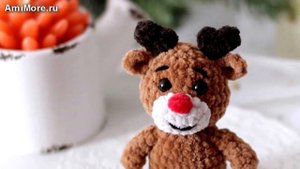 Амигуруми: схема Крошка Олли. Игрушки вязаные крючком - Free crochet patterns.