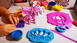 Набор Play-Doh My Little Pony?+пластилин разных цветов?