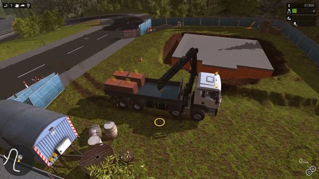 Construction Simulator 2015 - 6 серия Строительство коттеджа с мансардой