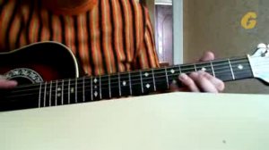 Голубица(вступление). Разбор песни на гитаре по пальцам