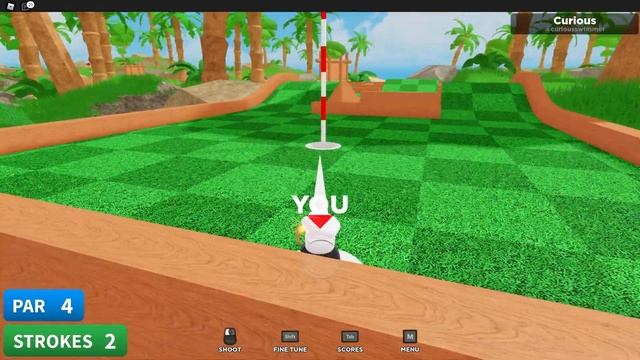 Getting Hole in Ones in Island! | Roblox Super Golf смотреть онлайн