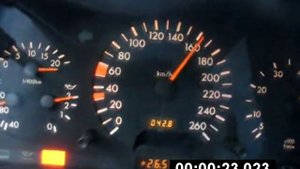 Mercedes S320 W140 0-200 231HP