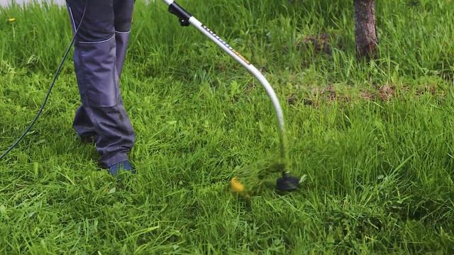 Триммер электрический TE-1100 от DENZEL смотреть онлайн