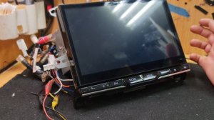 Ремонт магнитолы Alpine ex8 x9 ex10 ex11 и других. Магнитола Alpine не включается.