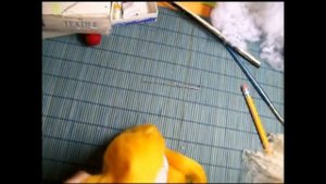 Как сделать волосы кукле из шерсти для валяния. Марина Баранова