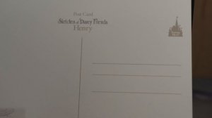 2021 Tokyo Disneyland Sketches of Friends Postcard Book - CBCS 351