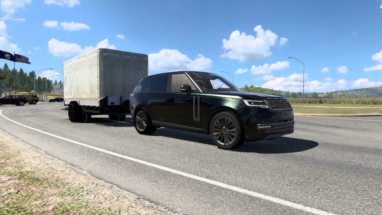 [ATS] 2023 Range Rover Sport SE_YellowStone National Park Cargo Cruse смотреть онлайн