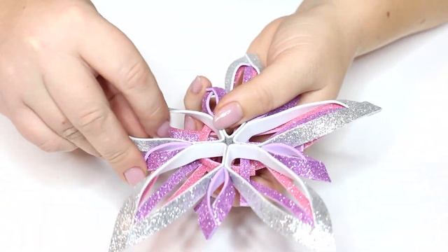 НУ ОЧЕНЬ КРАСИВО! НОВОГОДНЕЕ УКРАШЕНИЕ из фоамирана своими руками ? Christmas HOME DECOR Handmade