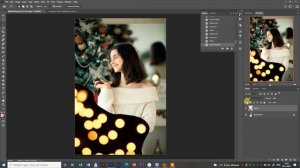 Урок по Фотошопу. Как добавить волшебные огоньки на фотографию