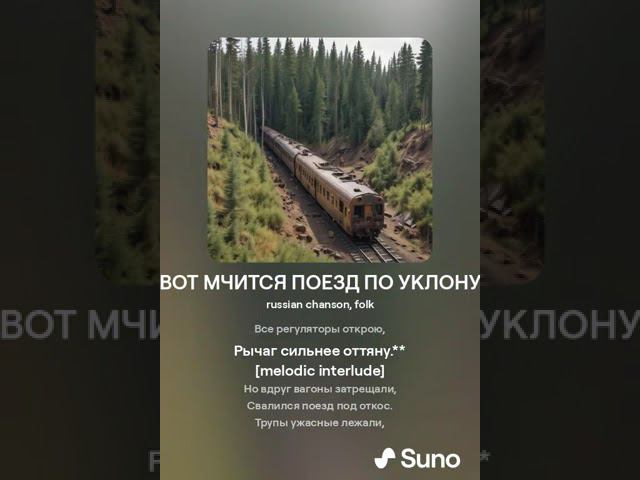 ВОТ МЧИТСЯ ПОЕЗД ПО УКЛОНУ... SUNO v3.5 & KONTAKTS