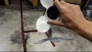 Защита для винта и редуктора ПЛМ Ямаха 9,9-15 (и аналоги). Модернизированный вариант. Модель ШЛП-1