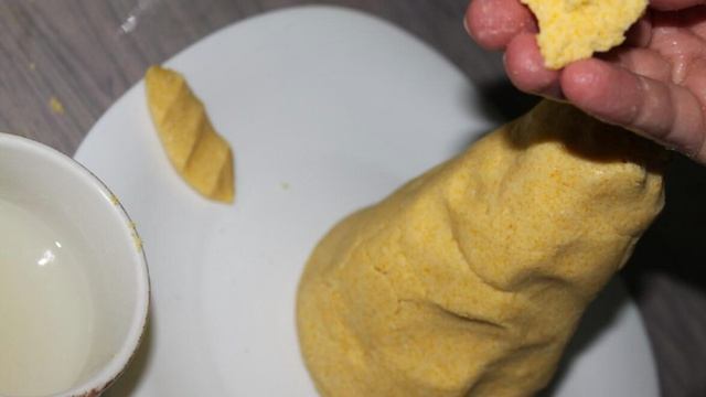 Галушки из кукурузной муки
