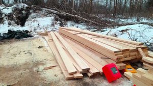 Один из способов обработки досок огне-биозащитой