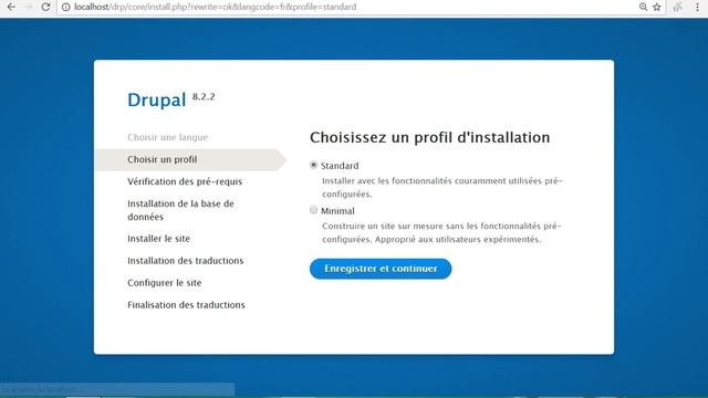 Drupal 8 - #1 - Installation