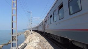 2ЭС4К-102 с поездом №445 Орск — Адлер