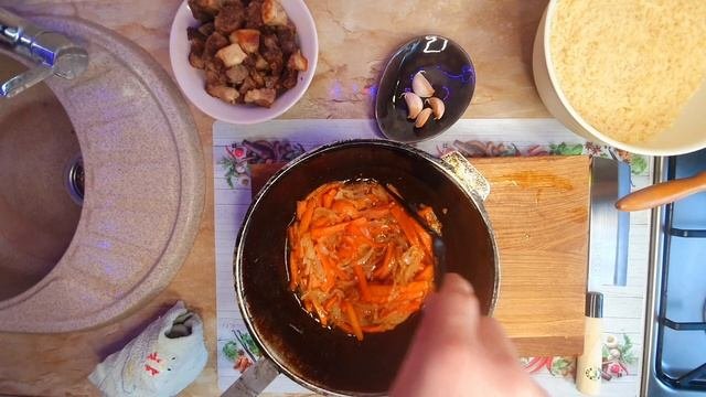 Вкусный Плов!!Рассыпчатый!!