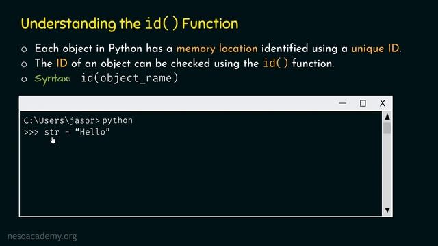 Identity Operators in Python (Part 1)