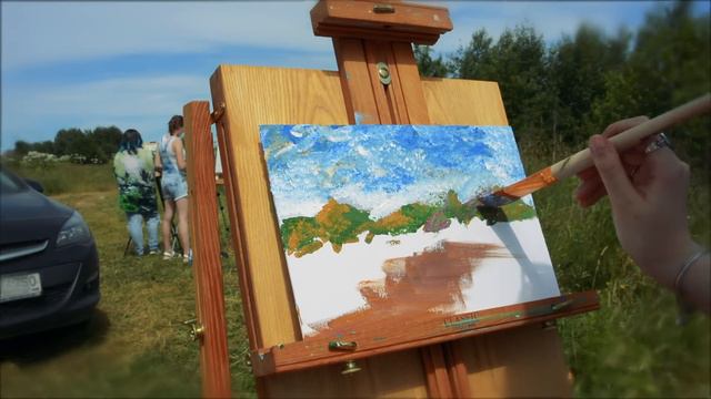 SP // speed painting // пленэр мархишников смотреть онлайн