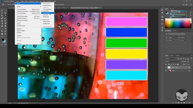 03 RGB a CMYK photoshop смотреть онлайн