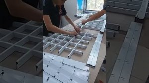 сборка потолка грильято Казахстан г.Астана
