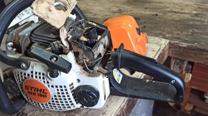 Почему бензопила STIHL не развивает обороты под нагрузкой