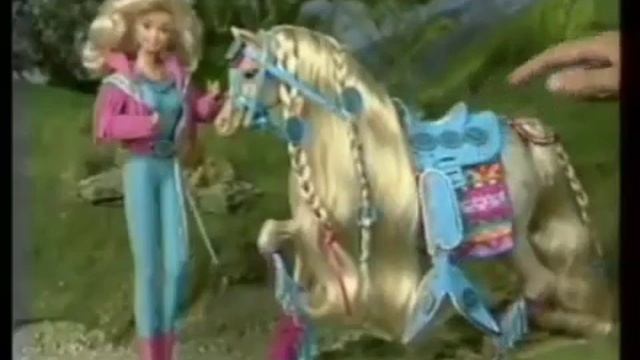 1990  Реклама куклы Барби Mattel Barbie Sun Charm