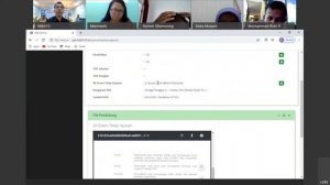 Bimtek virtual penyusunan jabfung dan PAK online harike 2, jumat 19 juni 2020