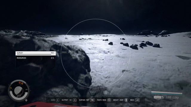 The Starfield Explorer - Augur - 4K Max Settings - 100 Surveyed - Landing 125