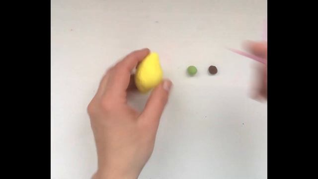 Простейший способ лепки лимона смотреть онлайн
