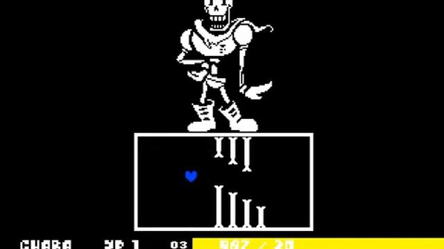 undertale me vs papyrus смотреть онлайн
