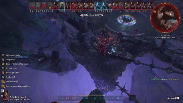 Baldur's Gate 3 - Battle for the Nightsong Pt.2 смотреть онлайн