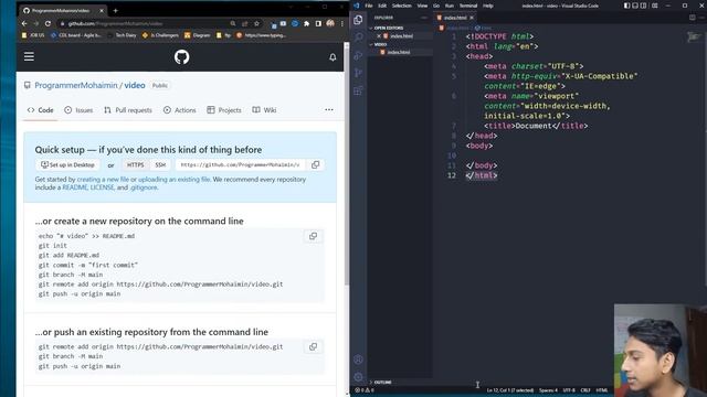 Github Zero Day || Github Bangla Tutorial For Beginners | @CodeWithMohaimin