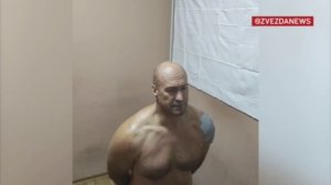Пленный ГУРовец Украины на допросе.