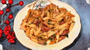 ЖАРЕНЫЕ МАКАРОНЫ С ТУШЁНКОЙ