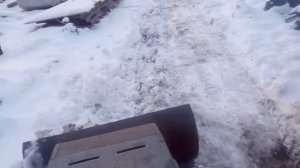 Мини трактор т-012 Уборка снега