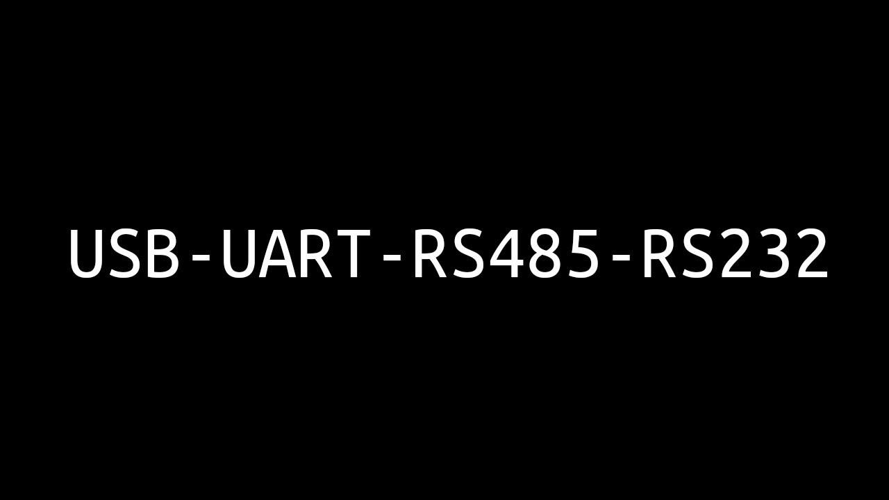 Преобразователь USB - RS232 - UART - RS485. Бюджетно и компактно. смотреть онлайн