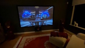 THX Genesis Trailer on 4K Dolby Atmos 104" Home Cinema