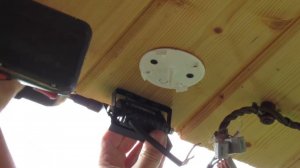 Замена прожектора на террасе своими силами за 5 минут. Используем WAGO для соединения проводов.#wago